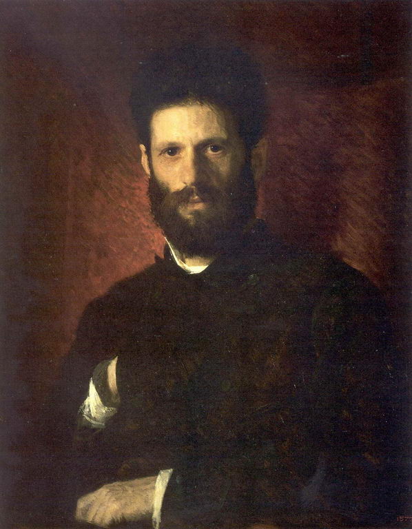 Сочинение по картине: Крамской - "Портрет скульптора М.М.Антокольского"