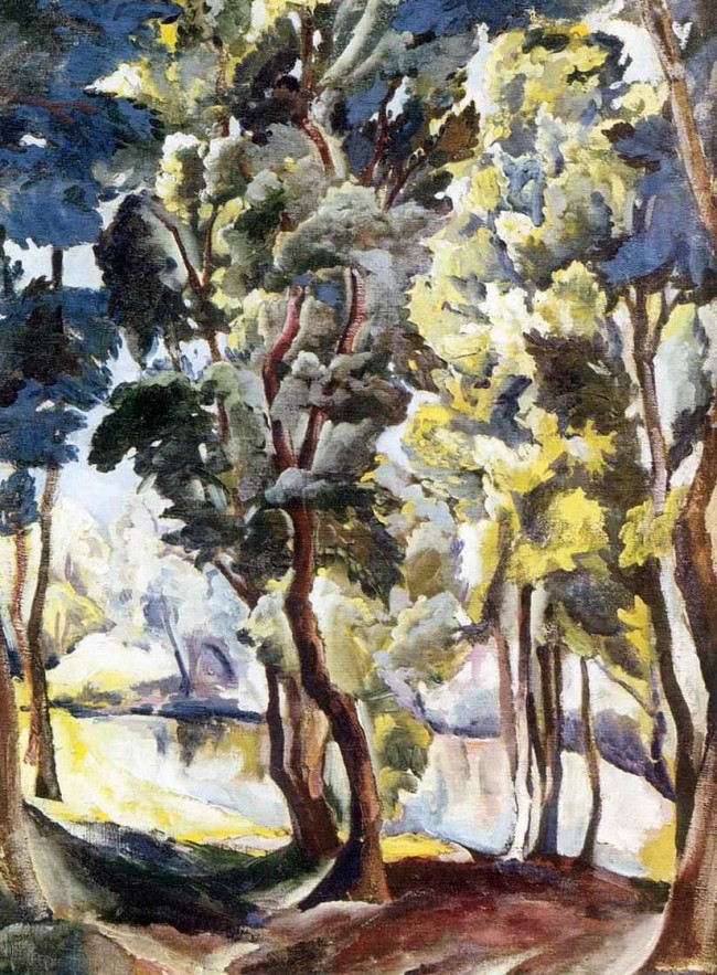 Сочинение по картине: Кравченко - "Пруд среди деревьев. Корольковские дачи" Сочинение по картине: Кравченко - "Пруд среди деревьев. Корольковские дачи"