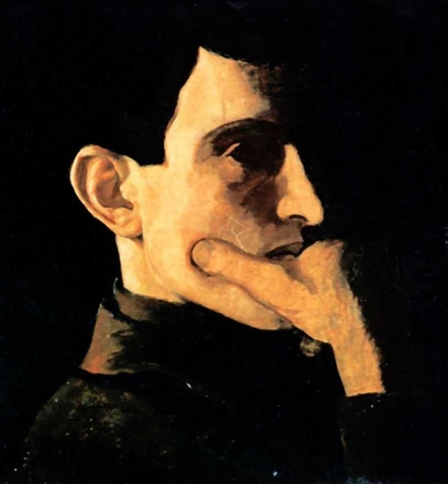 Сочинение по картине: Крымов - "Автопортрет"