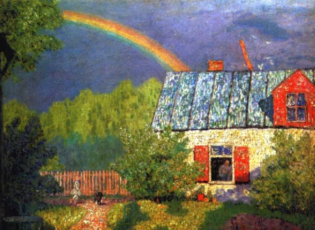 Сочинение по картине: Крымов - "После весеннего дождя"