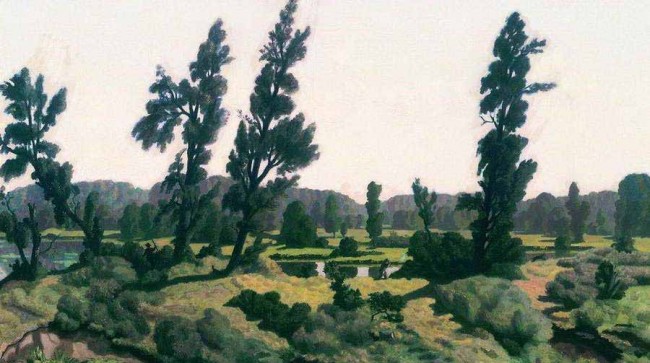 Сочинение по картине: Крымов - "Раннее утро"