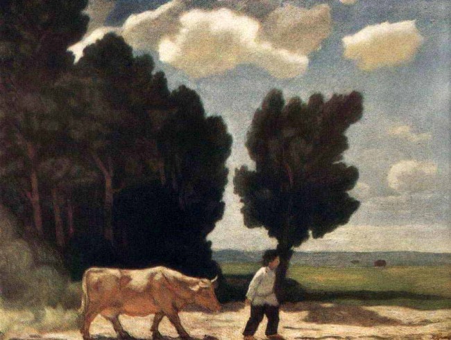 Сочинение по картине: Крымов - "В полдень. На дороге"