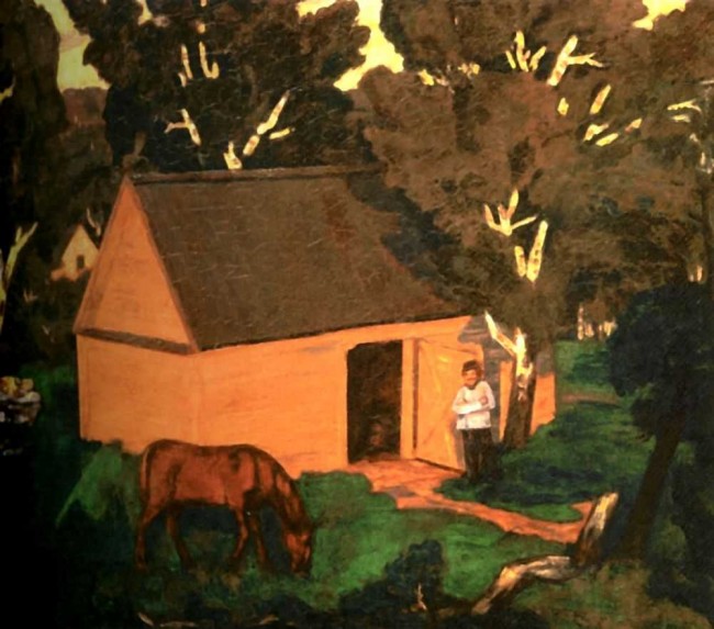 Сочинение по картине: Крымов - "Желтый сарай" Сочинение по картине: Крымов - "Желтый сарай"