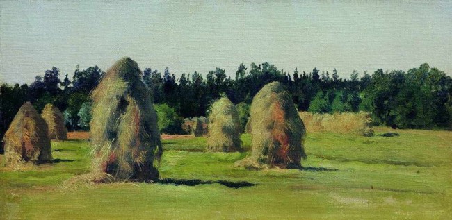 Сочинение по картине: Крыжицкий - "Копны сена"