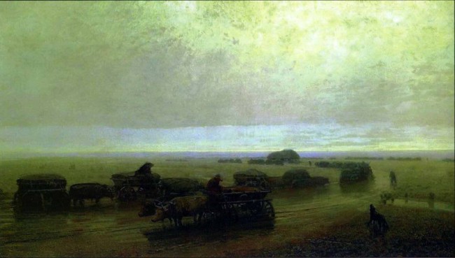 Сочинение по картине: Куинджи - "Чумацкий тракт в Мариуполе"