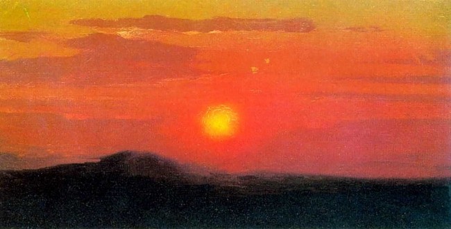 Сочинение по картине: Куинджи - "Красный закат"