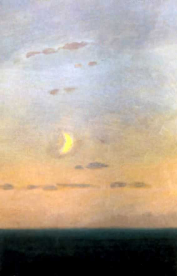 Сочинение по картине: Куинджи - "На фоне заката"