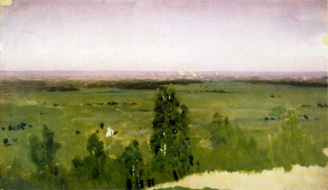 Сочинение по картине: Куинджи - "Вид на Москву с Воробьевых гор"