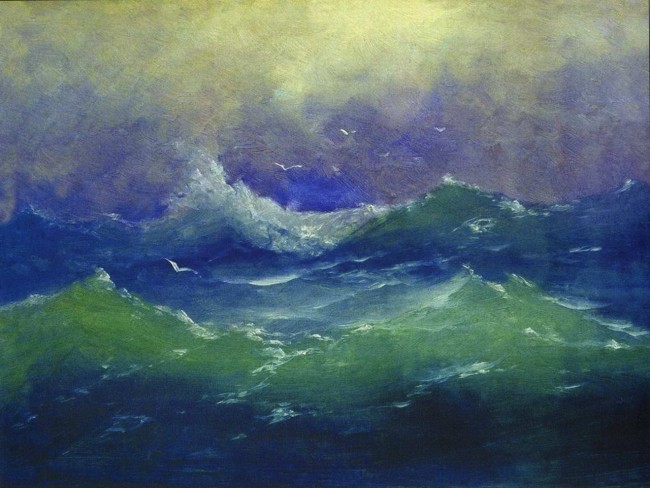 Сочинение по картине: Куинджи - "Волны" Сочинение по картине: Куинджи - "Волны"