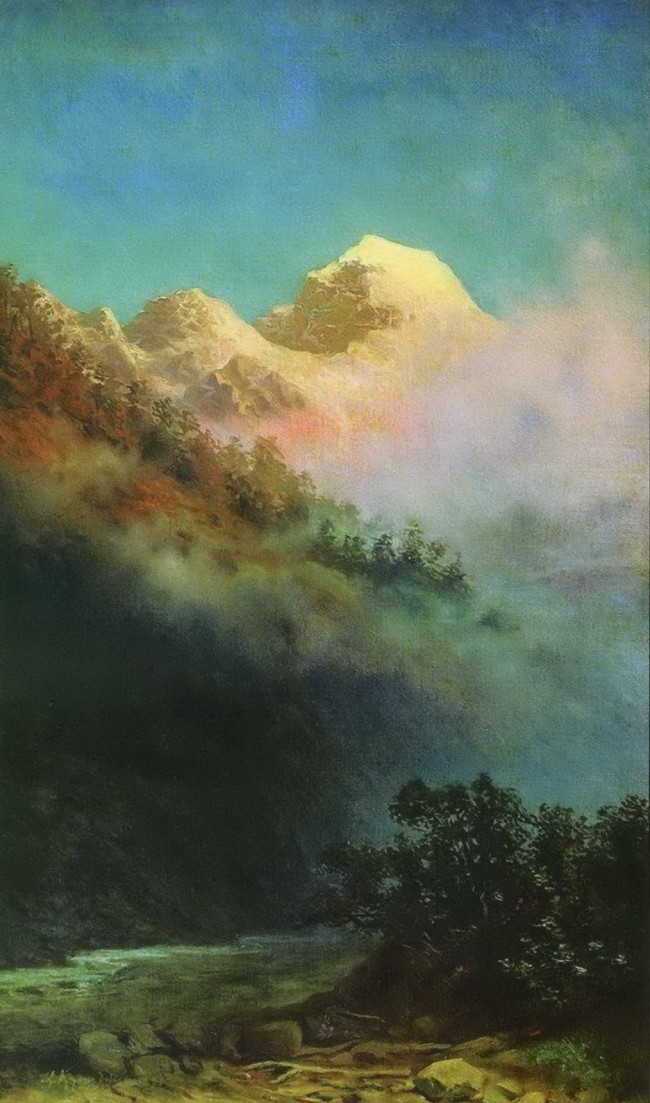 Сочинение по картине: Куинджи - "Восход солнца"