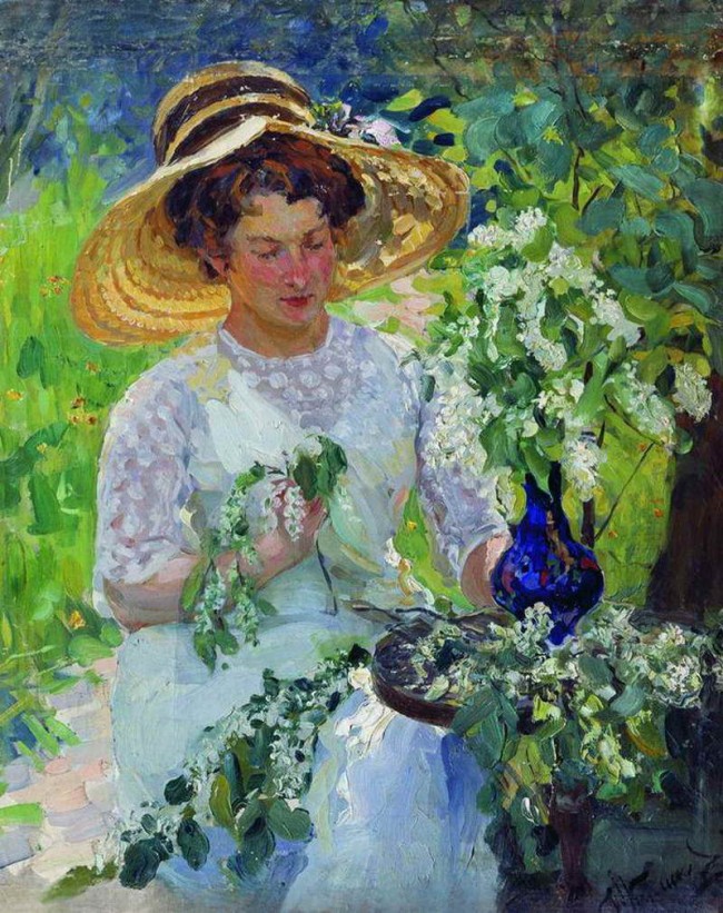 Сочинение по картине: Куликов - "Черемуха"