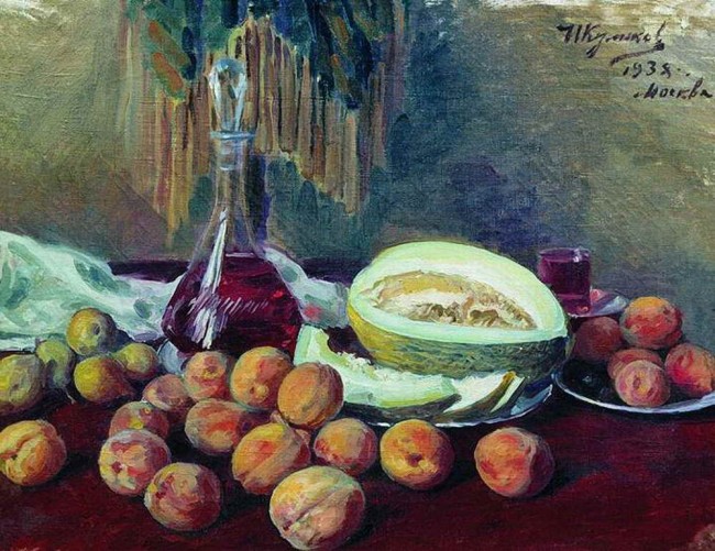 Сочинение по картине: Куликов - "Персики"