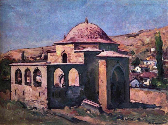 Сочинение по картине: Куприн - "Бахчисарай. Древний мавзолей. Полдень" Сочинение по картине: Куприн - "Бахчисарай. Древний мавзолей. Полдень"