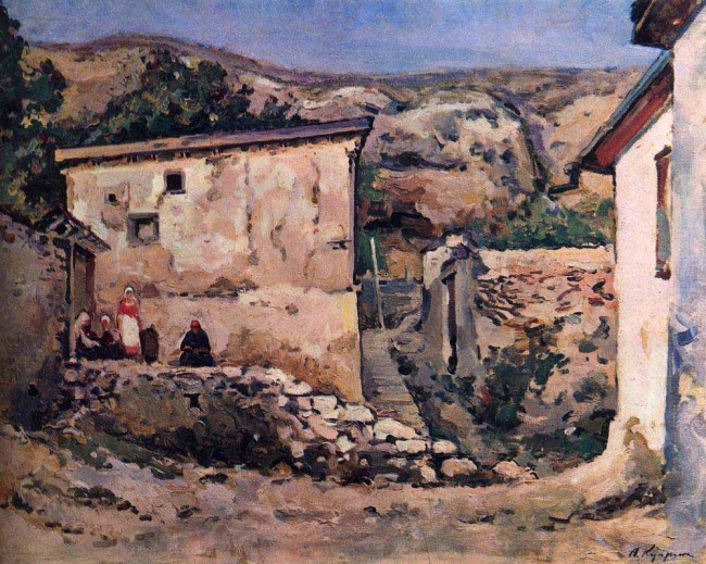 Сочинение по картине: Куприн - "Бахчисарай. Глухой переулок"