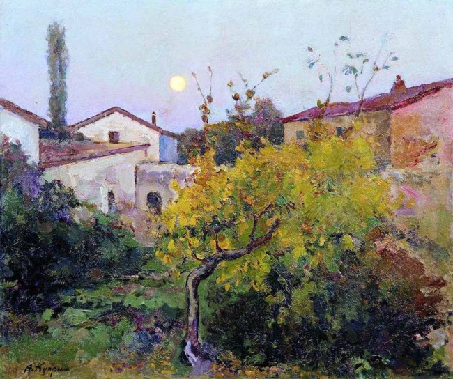 Сочинение по картине: Куприн - "Пейзаж с луной"