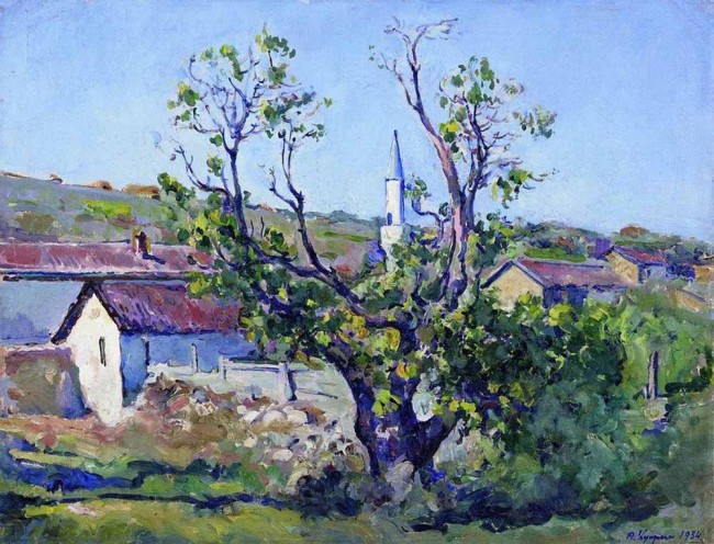 Сочинение по картине: Куприн - "Уголок Бахчисарая"