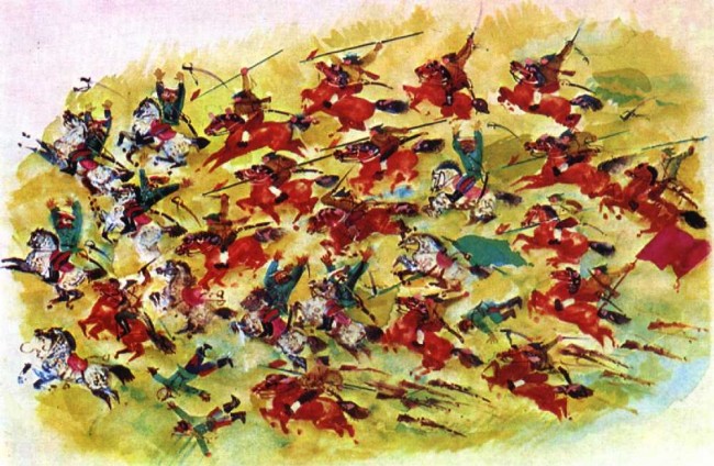 Сочинение по картине: Курдов - "Иллюстрация В. И. Курдова к его книге `Песни революции`"