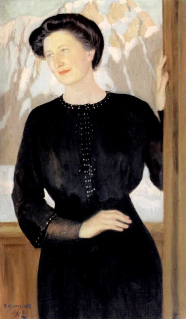 Сочинение по картине: Кустодиев - "Портрет А.Н.Протасовой"