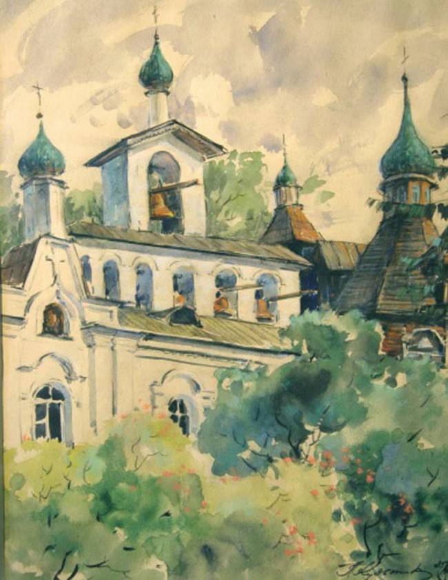 Сочинение по картине: Кузьмичев - "Русский звон"