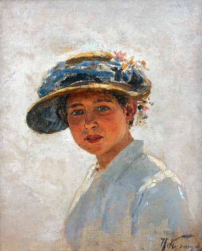 Сочинение по картине: Кузнецов - "Голова девушки"