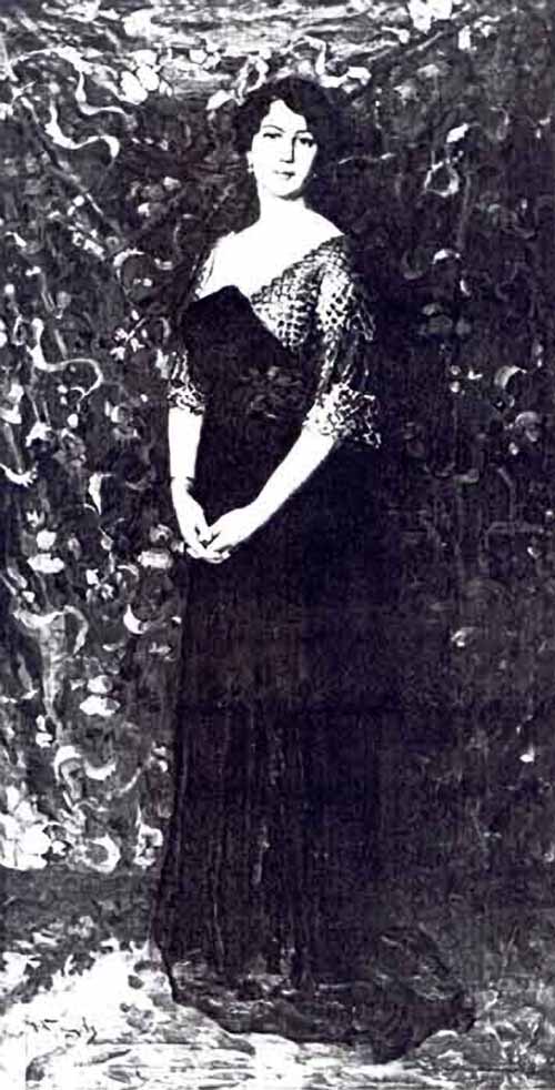 Сочинение по картине: Кузнецов - "Портрет Людмилы Николаевны Гросул-Толстой - дочки художника"