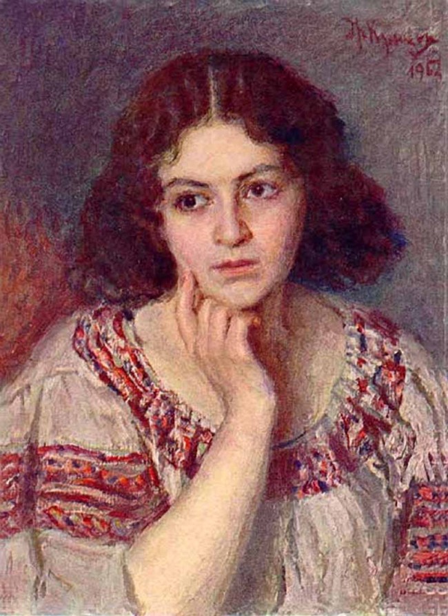 Сочинение по картине: Кузнецов - "Портрет артистки Марии Николаевны Кузнецовой в роли Марии"