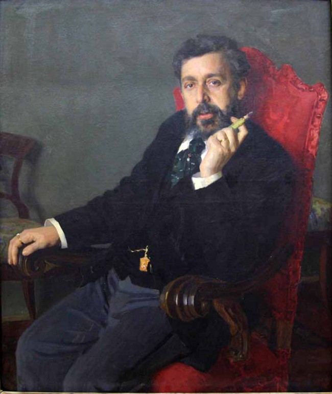 Сочинение по картине: Кузнецов - "Портрет колекционера Александра Петровича Руссова"