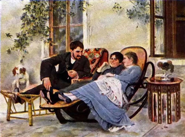 Сочинение по картине: Кузнецов - "После обеда"