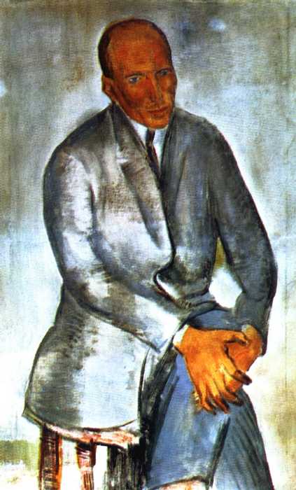 Сочинение по картине: Кузнецов - "Портрет скульптора А.Т.Матвеева"