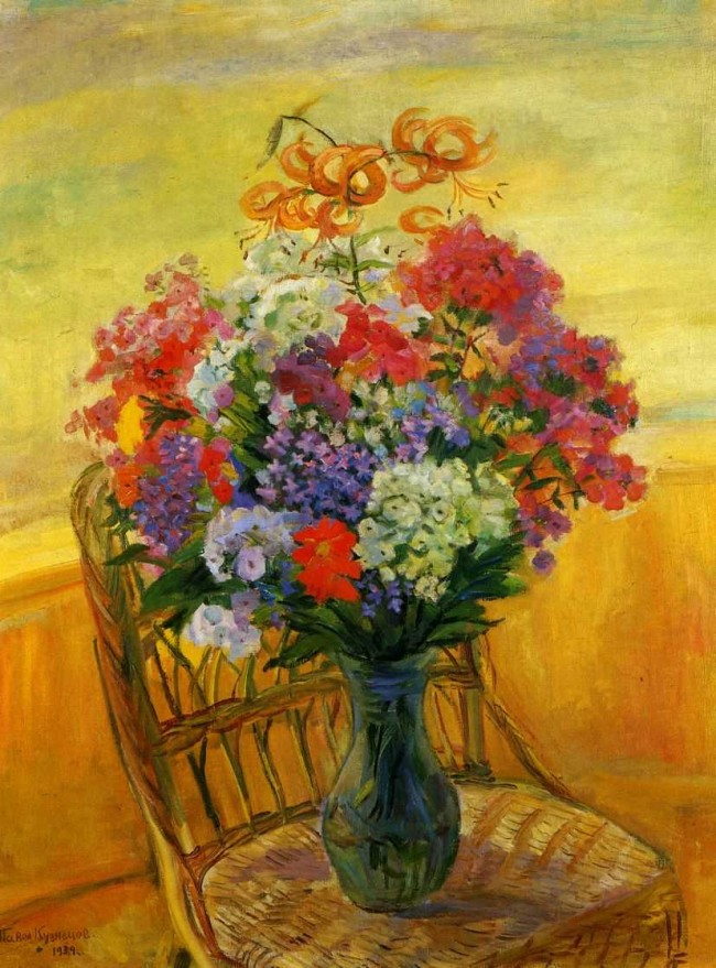 Сочинение по картине: Кузнецов - "Цветы"