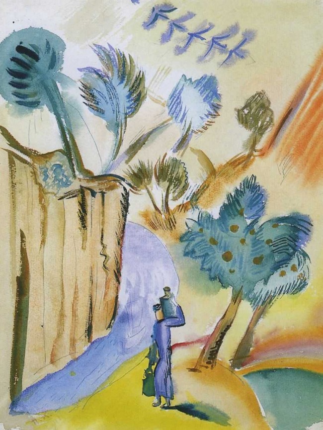 Сочинение по картине: Кузнецов - "Женщина в Бухаре"