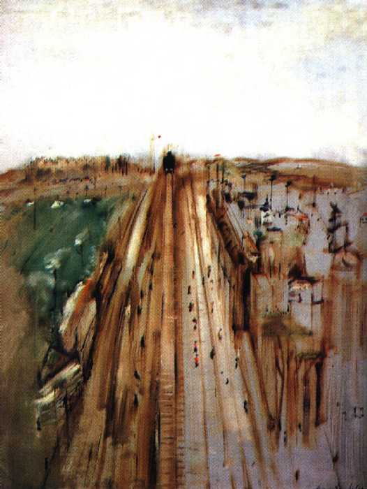 Сочинение по картине: Лабас - "Поезд идет"