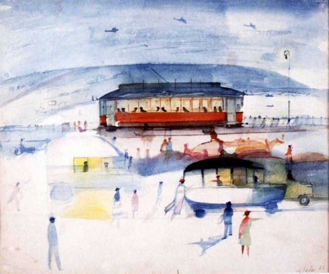 Сочинение по картине: Лабас - "Вечером в городе"