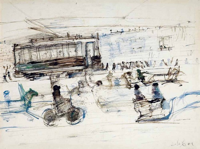 Сочинение по картине: Лабас - "Зимой в городе"