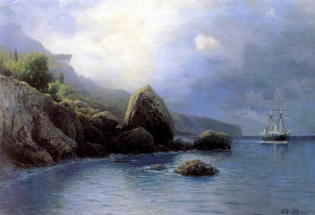 Сочинение по картине: Лагорио - "На берегу"