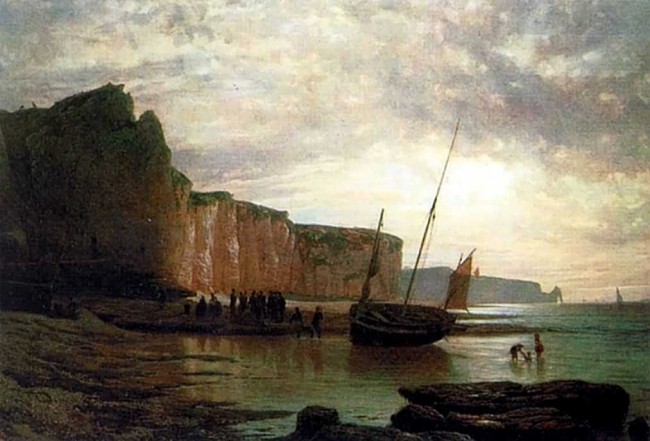 Сочинение по картине: Лагорио - "Нормандский берег"