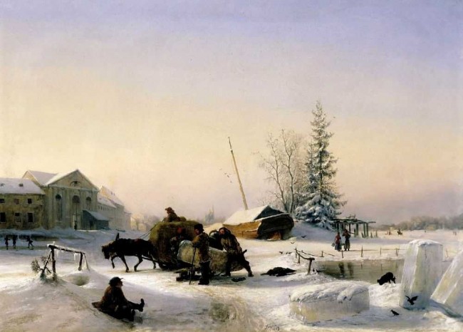 Сочинение по картине: Лагорио - "Возка льда"