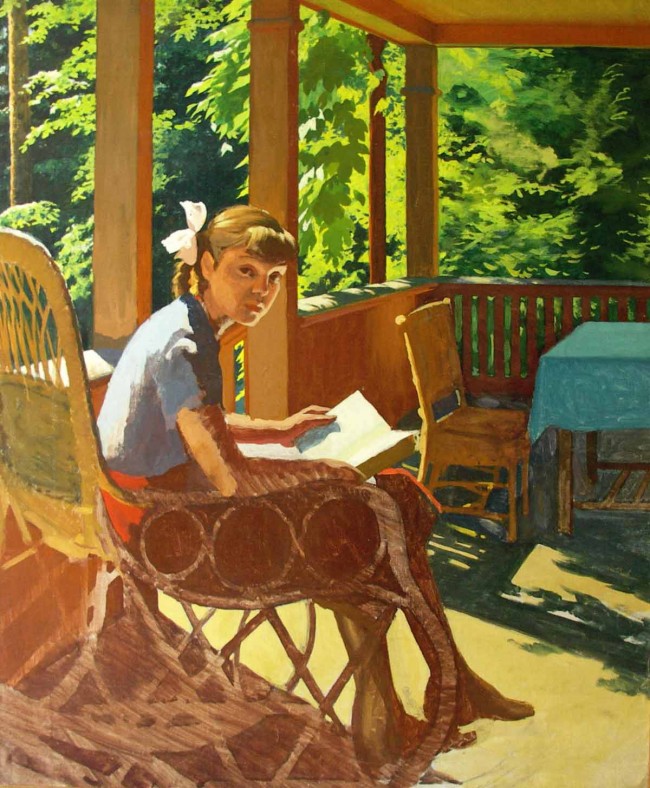 Сочинение по картине: Лактионов - "Лето в Абрамцево"