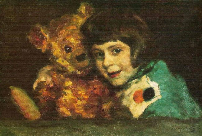 Сочинение по картине: Лактионов - "Светлана с мишкой"