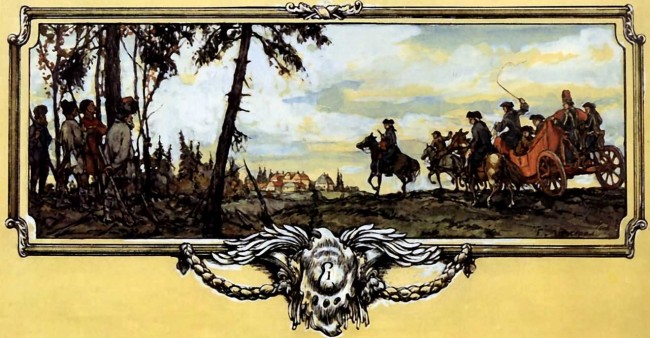 Сочинение по картине: Лансере - "Дорога в Царское Село во времена Анны Иоанновны"