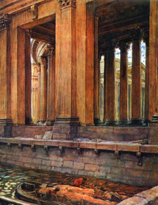 Сочинение по картине: Лансере - "Колоннада Казанского собора"