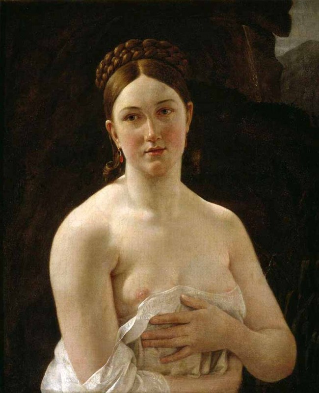 Сочинение по картине: Лапченко - "Купальщица"