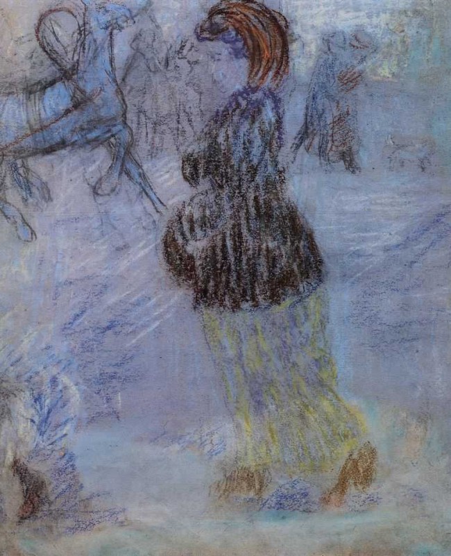 Сочинение по картине: Ларионов - "Дама с муфтой"