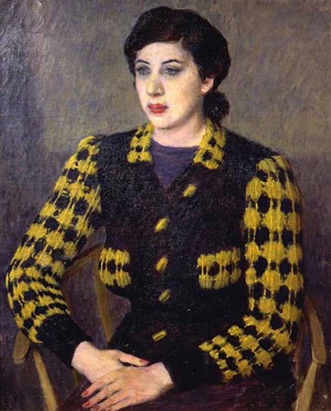 Сочинение по картине: Лебедев - "Женский портрет"