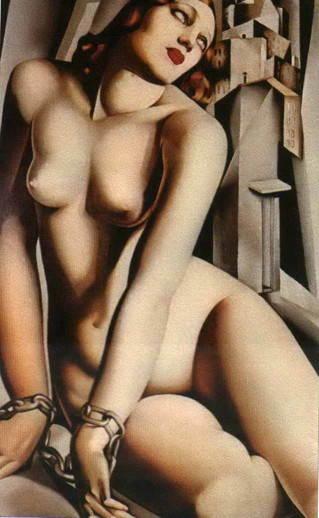 Сочинение по картине: Лемпицка - "Невольница"