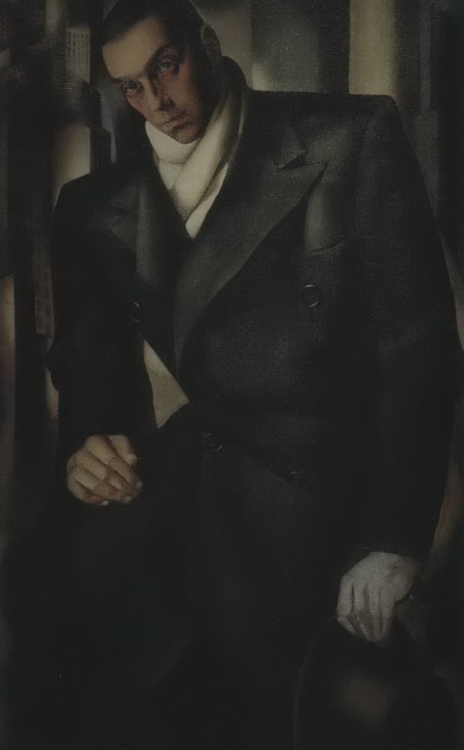 Сочинение по картине: Лемпицка - "Портрет Тадеуша Лемпицкого"