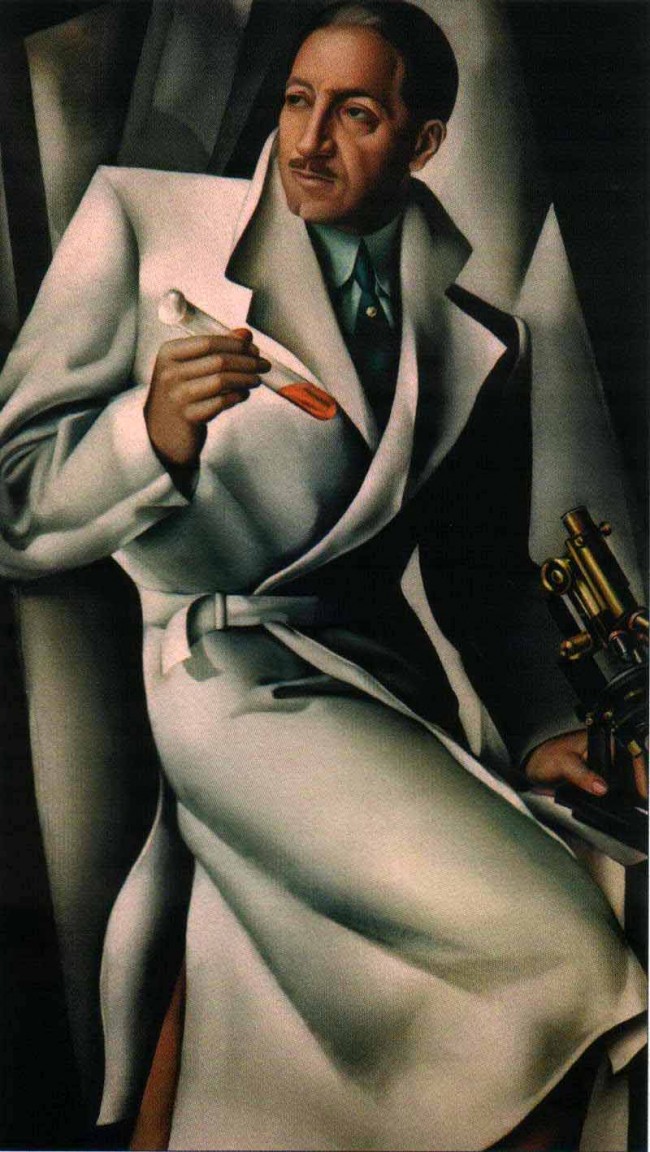 Сочинение по картине: Лемпицка - "Портрет доктора Букара"