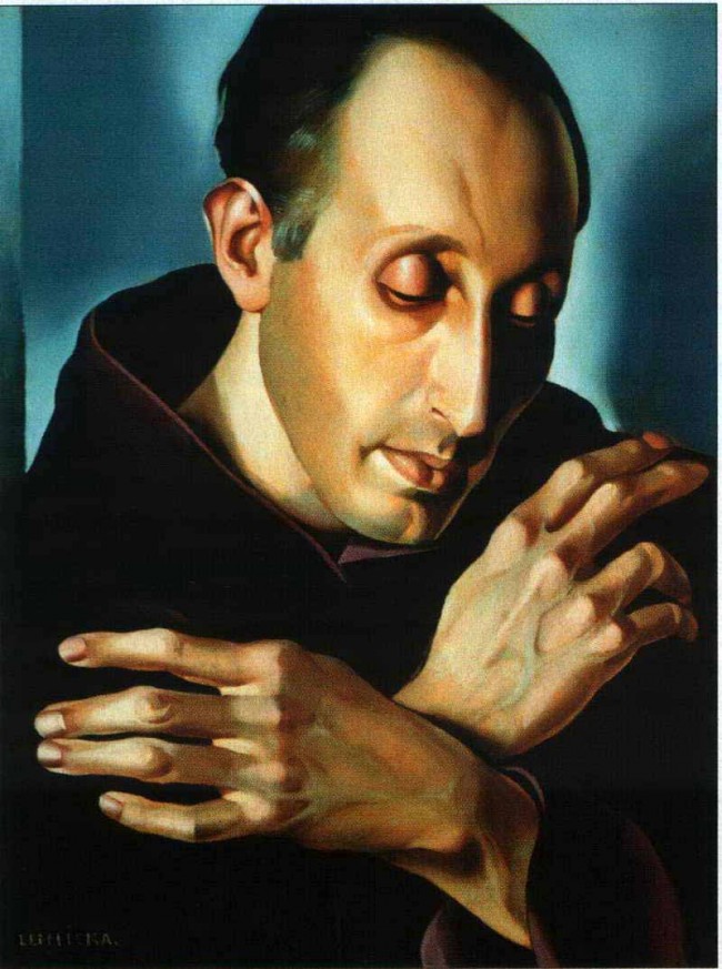 Сочинение по картине: Лемпицка - "Святой Антоний"