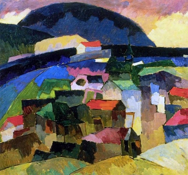 Сочинение по картине: Лентулов - "Гурзуф"