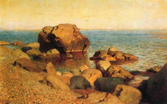 Сочинение по картине: Левитан - "Берег моря. Крым"